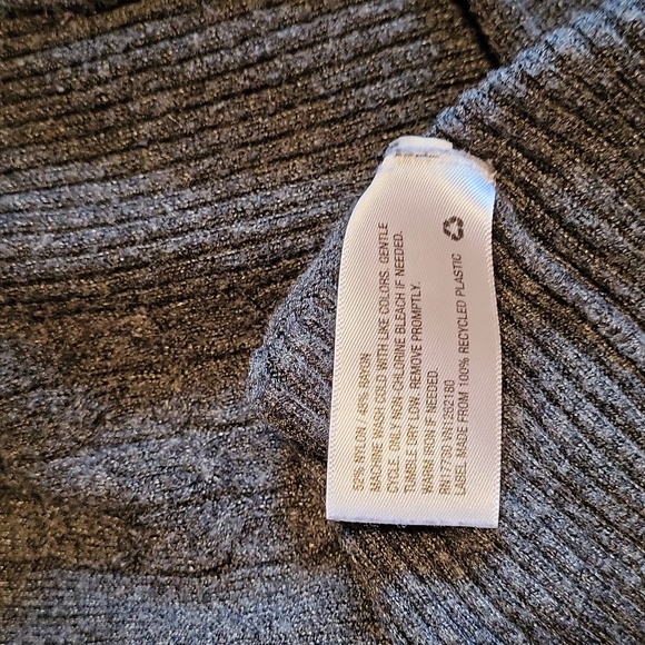 EUC Liz Lange Dark Gray Size Large Maternity Top - Picture 4 of 6